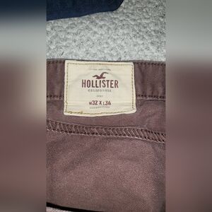 Hollister Men's Jeans - Dusty Mauve